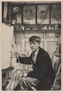 Charles Cundall autorstwa Francis Dodd