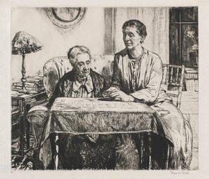 Grać w karty autorstwa Francis Dodd