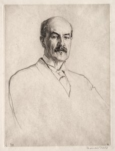 Profesor Oliver Elton autorstwa Francis Dodd