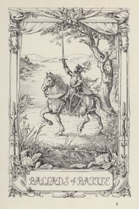 Kolejna księga wierszy dla dzieci: Ballady bitewne (litografia) autorstwa Francis Donkin Bedford