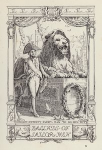 Kolejna księga wierszy dla dzieci: Ballady o marynarzach (litografia) autorstwa Francis Donkin Bedford