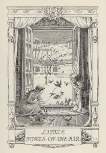 Kolejna książka z wierszami dla dzieci: Little Fowls of the Air (litho) autorstwa Francis Donkin Bedford