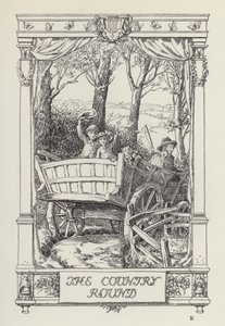 Kolejna książka z wierszami dla dzieci: The Country Round (litho) autorstwa Francis Donkin Bedford