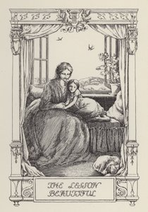 Kolejna książka z wierszami dla dzieci: Lekcja piękna (litho) autorstwa Francis Donkin Bedford