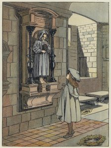 Londyn: The Caldecott Memorial, St Paul