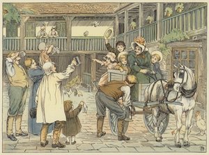 Ostler (druk kolorowy) autorstwa Francis Donkin Bedford