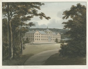 Manufaktura Soho: malarstwo akwarela z konturem tuszu i [c 1798]