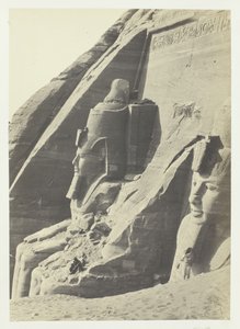 Abu Simbel, Nubia, 1857. autorstwa Francis Frith