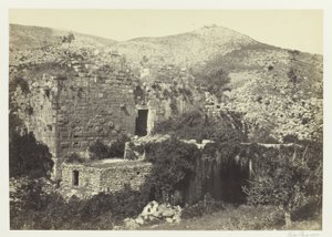 Banias, starożytna Cezaria, Filippi autorstwa Francis Frith