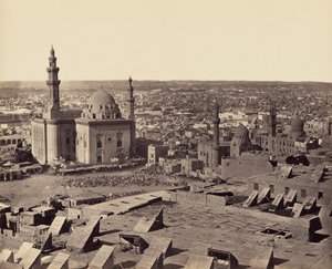 Kair z Cytadeli. Pierwszy widok autorstwa Francis Frith