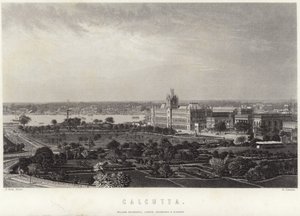 Kalkuta w Bengalu Zachodnim autorstwa Francis Frith