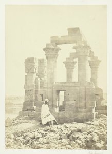 Wczesny poranek w Wady Kardassy, Nubia, 1857. autorstwa Francis Frith