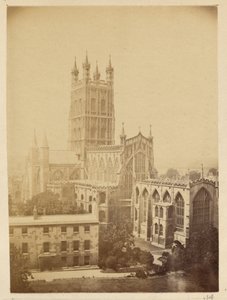 Katedra w Gloucester autorstwa Francis Frith