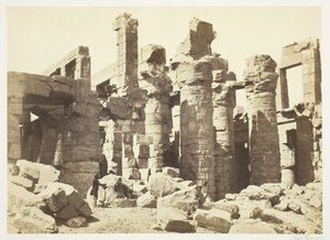 Sala Kolumnowa, 1857. autorstwa Francis Frith