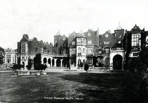 Dom holenderski, ok. 1890 r. autorstwa Francis Frith