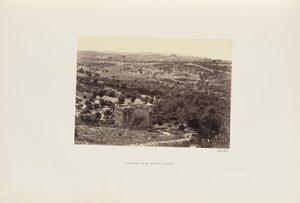 Jerozolima z góry Scopus autorstwa Francis Frith