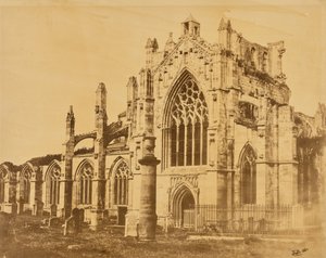 Opactwo Melrose autorstwa Francis Frith