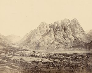 Góra Horeb, Synaj autorstwa Francis Frith
