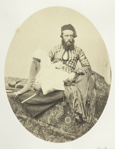 Portret, turecki kostium letni autorstwa Francis Frith