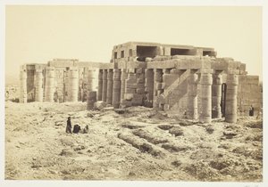 Ramezeum, 185862. autorstwa Francis Frith