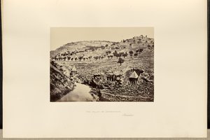 Dolina Jehoszafata, Jerozolima autorstwa Francis Frith