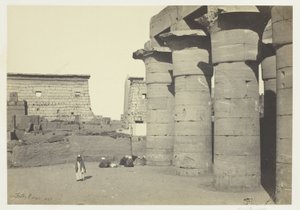 Widok na Luxor autorstwa Francis Frith
