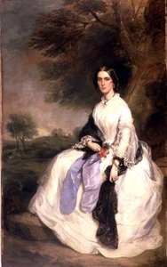 Portret pani John Hick, c.1861 (para 93956)