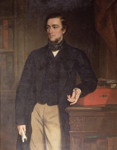 Sidney, Lord Herbert z Lea, 11. hrabia Pembroke (1810-61) autorstwa Francis Grant