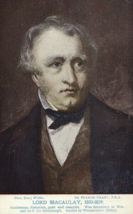 Thomas Babington Macaulay (1800-1859), angielski polityk i historyk
