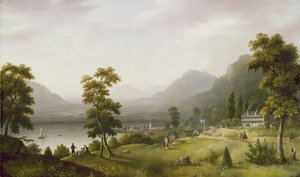 Carters Tavern na czele Lake George, 1817-18