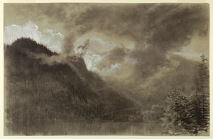 Jezioro Echo, New Hampshire autorstwa Francis Hopkinson Smith