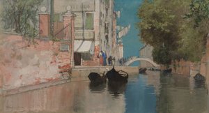 W drodze do ogrodu publicznego autorstwa Francis Hopkinson Smith