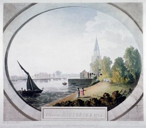 „Widok na Battersea”, 1784.
