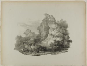 Brimham Rocks, w pobliżu mostu Pateley w Yorkshire
