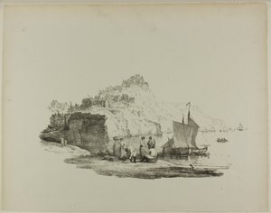 Zatoka Robin Hooda, Yorkshire autorstwa Francis Nicholson
