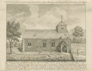 Farewell Church: akwaforta, bd [1740] (druk) autorstwa Francis Perry