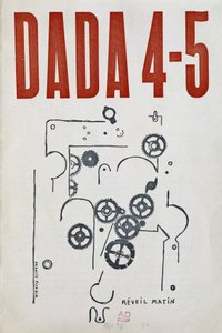 2. okładka "Dada 4-5" Picabia (1879-1953), kolekcja literacka i artystyczna, lipiec 1917. autorstwa Francis Picabia