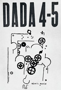 Okładka magazynu Dada 4-5, zaprojektowana przez Francisa Picabię (1879-1953), Zurych autorstwa Francis Picabia