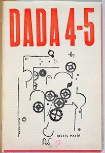 "Dada 4-5", okładka magazynu (kolorowa litografia)