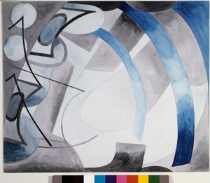 Francuska żywiołowość (olej na płótnie autorstwa Francis Picabia