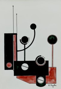 Kompozycja mechaniczna II autorstwa Francis Picabia