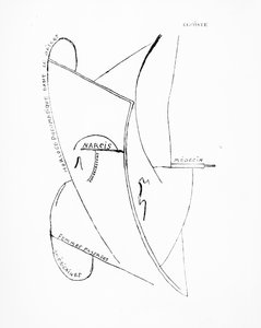 Poemes et Dessins de la Fille nee sans Mere, nr 19, opublikowane przez Imprimeries Reunies, Lozanna autorstwa Francis Picabia