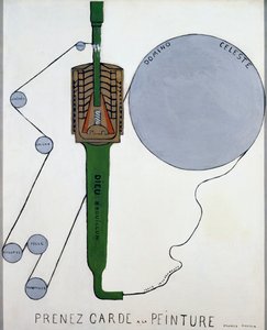 Prenez garde a la peinture (Uważaj na malarstwo) autorstwa Francis Picabia