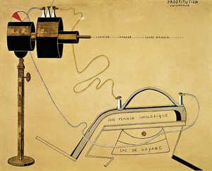 Powszechna prostytucja autorstwa Francis Picabia