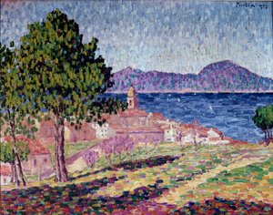 Widok na Saint Tropez, Cytadela autorstwa Francis Picabia