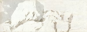 Część Pembrokeshire, ok. 1678 (akwarela i brązowy tusz na papierze) autorstwa Francis Place