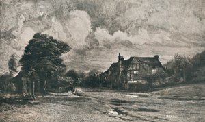 „Domek Miltona, Chalfont St. Giles”, 1912 r. autorstwa Francis S Walker
