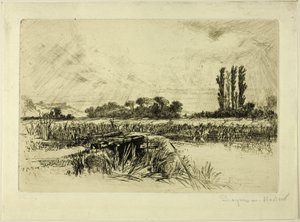 Wodna Łąka autorstwa Francis Seymour Haden