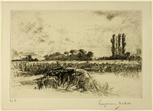 Wodna Łąka autorstwa Francis Seymour Haden