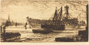 Zerwanie z Agamemnon autorstwa Francis Seymour Haden